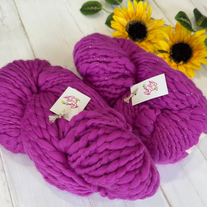 Joyville Purple - Spun Cloud - Knit Collage