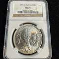 2001-D Buffalo Silver Dollar, NGC MS-70