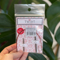 ChiaoGoo 2" and 3" TWIST Short Interchangeable Needle Sets
