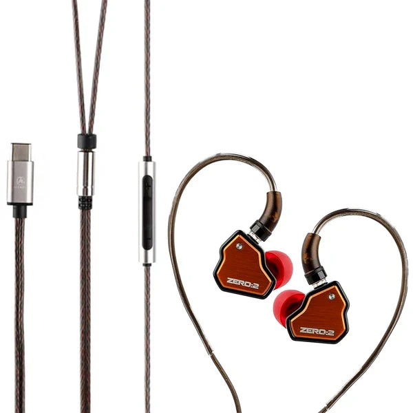 7HZ x Crinacle Zero 2 Type-C Plug with Mic IEM - The Audio Store