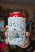 A Chick That Knitz Koozie