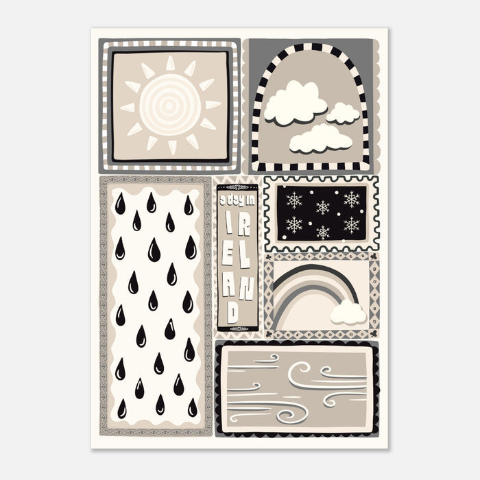 A1 (59.4 x 84.1  cm) / Taupe Monochrome