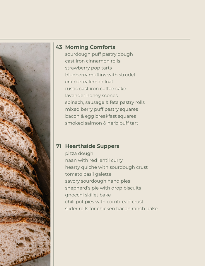 A Taste of Sourdough - Physical Cookbook