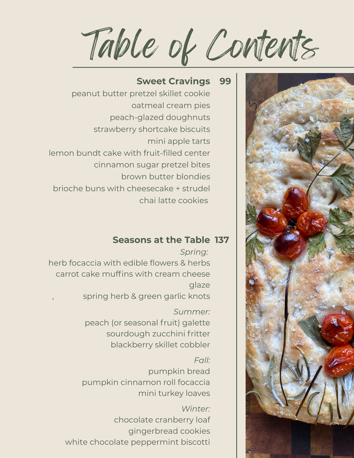 A Taste of Sourdough - Physical Cookbook