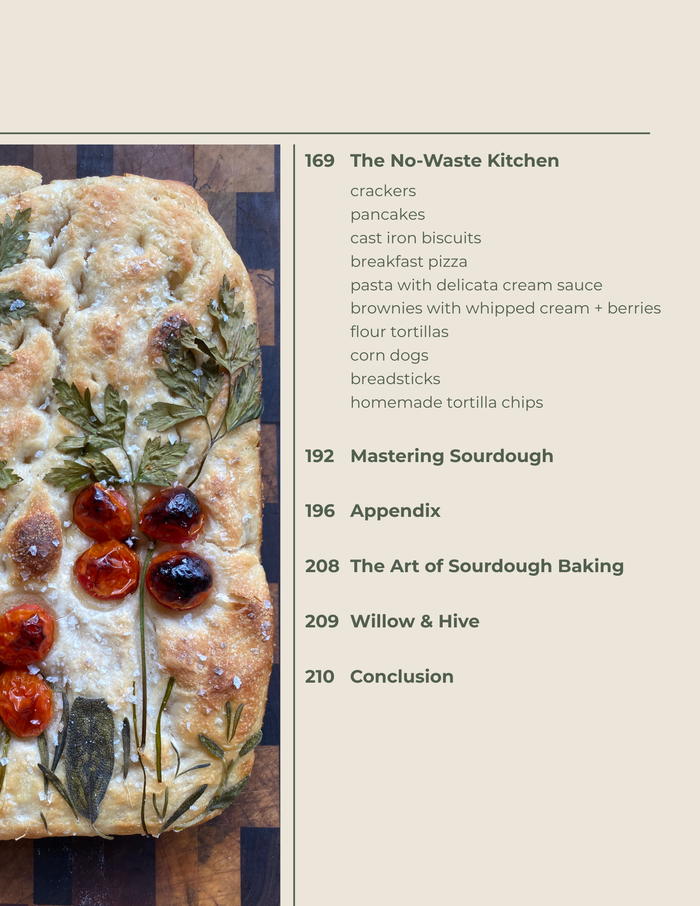 A Taste of Sourdough - Physical Cookbook