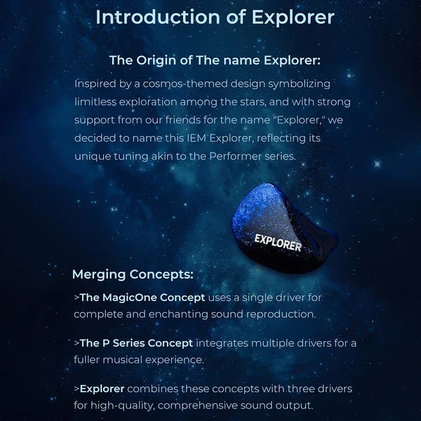 AFUL Explorer Triple Driver IEM - The Audio Store