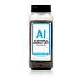 Bottle of Alderwood Smoked Salt with a visible label on a white background