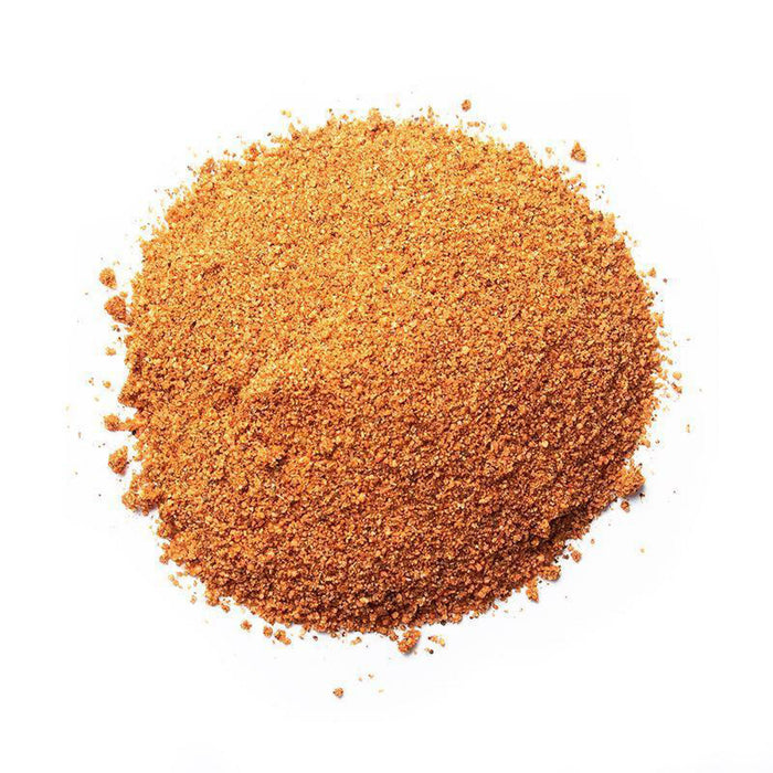 Closeup of light orange granules