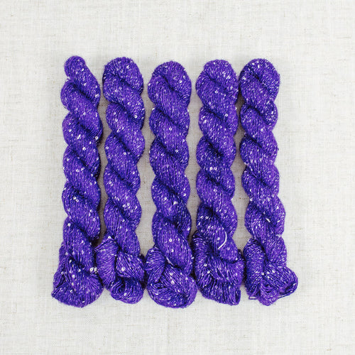 "Amethyst" Sequin Hand-Dyed Yarn