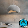 Arturesthome Nordic Cream Color High Texture Resin Khmara Lamp