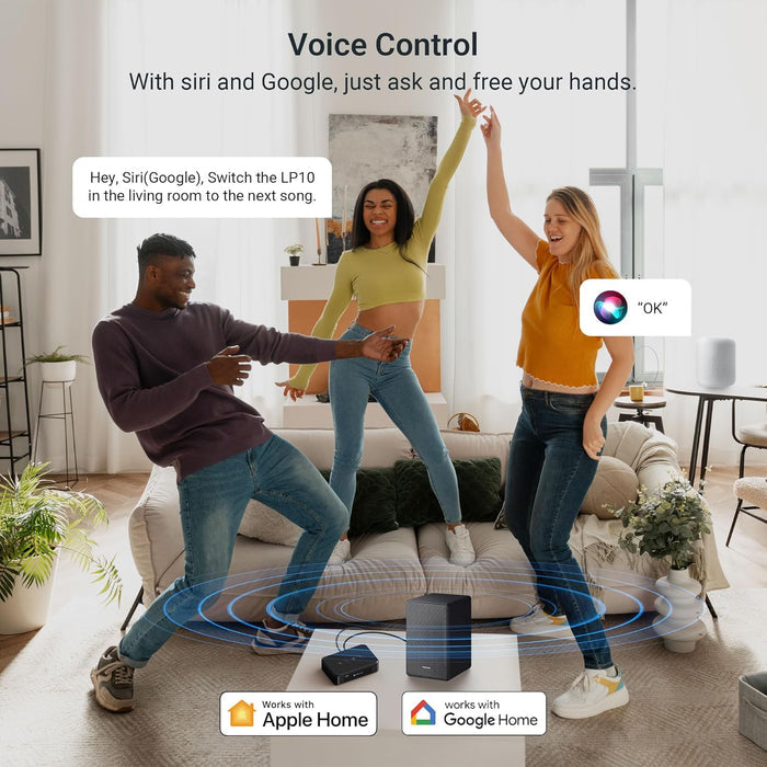 Arylic LP10 WiFi Music Streamer with AirPlay 2, Multiroom Stereo