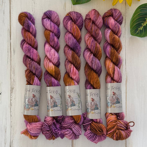 "Astrid" - Singles Fingering Mini Hand-Dyed Yarn