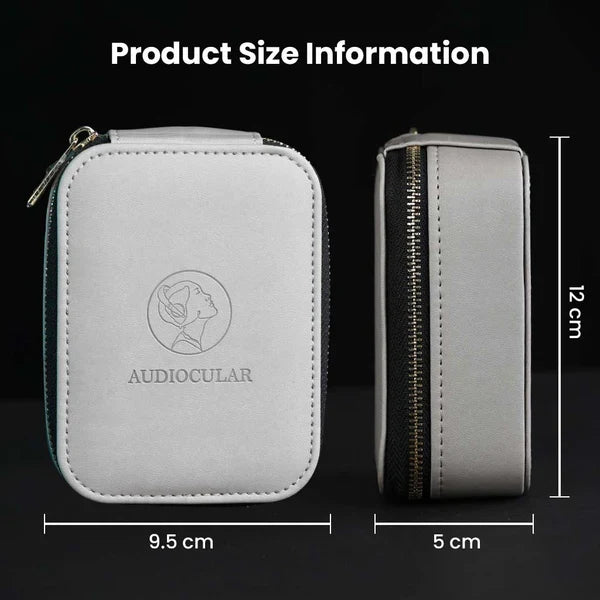 AUDIOCULAR AC37 Luxe Carry Case For In-ear monitors