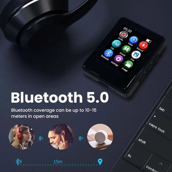AUDIOCULAR M01 Portable Mp3 Music Player With FM & Built-in Speaker