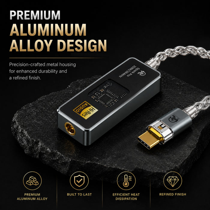 AUDIOCULAR SPARK Pro Hi-Res Portable DAC Dongle CX31993