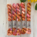 "Aurora" - Singles Fingering Mini Hand-Dyed Yarn