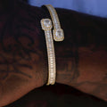 Baguette Clip Bracelet in Yellow Gold - The GLD Shop
