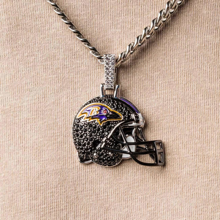 Baltimore Ravens Helmet Pendant - The GLD Shop
