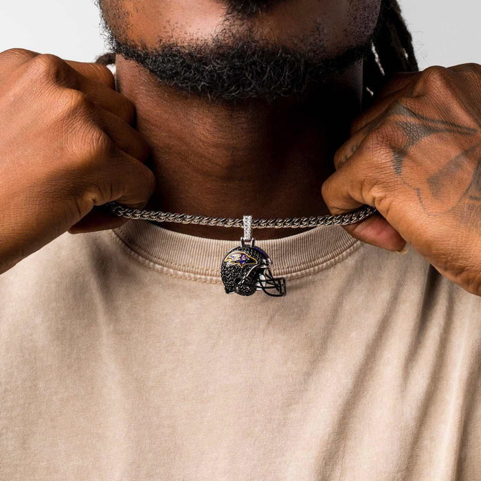 Baltimore Ravens Helmet Pendant - The GLD Shop