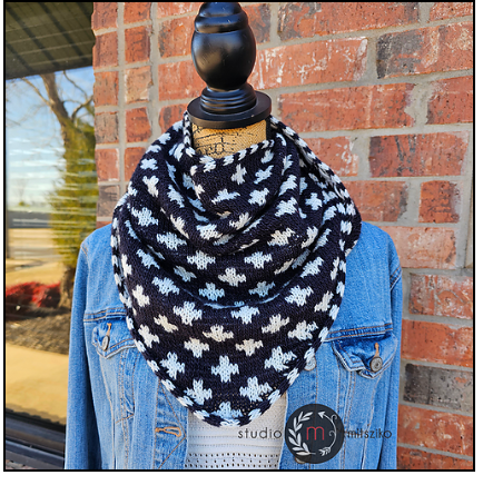 Banner Day Shawlette by Studio Mitsziko