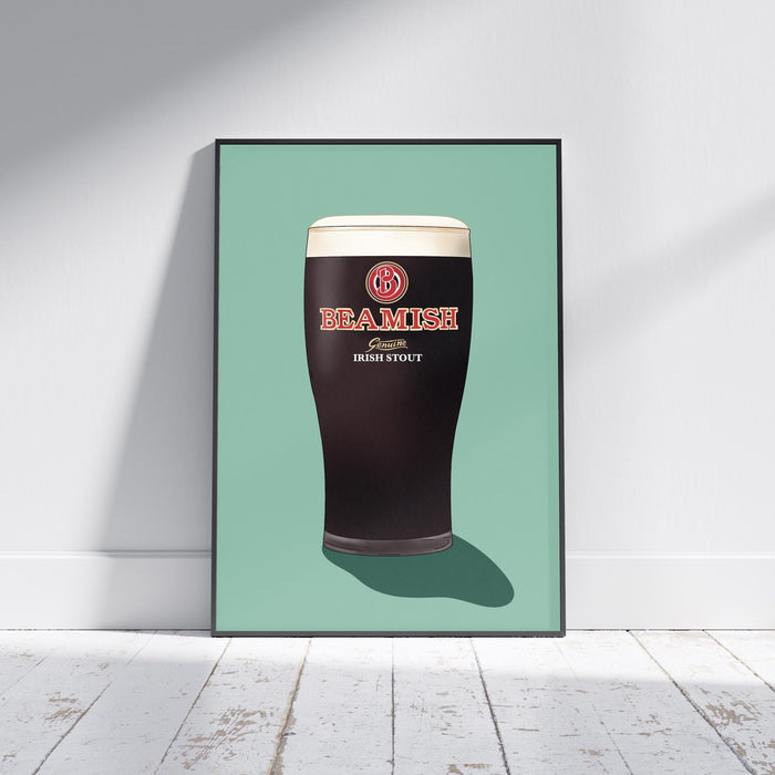 Beamish Pint available in multiple colours | Irish Stout | Irish Print