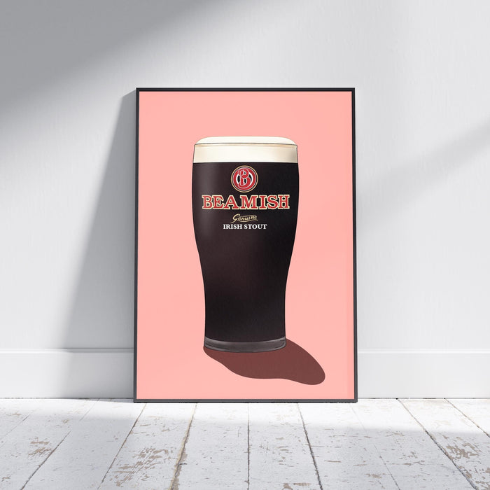 Beamish Pint available in multiple colours | Irish Stout | Irish Print