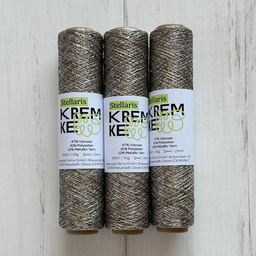 "Beige Silver" Stellaris Kremke Soul Wool