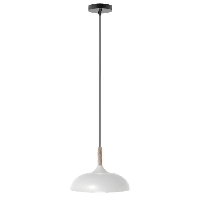Better Homes&Gardens Single Head Pendant White,1 A19 Bulb,1PK