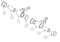Bike mount adaptor assembly