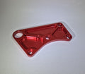 Bike mount  plate, LH, 2.2 10mm - Red