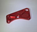 Bike mount  plate, RH, 2.2 10mm - Red