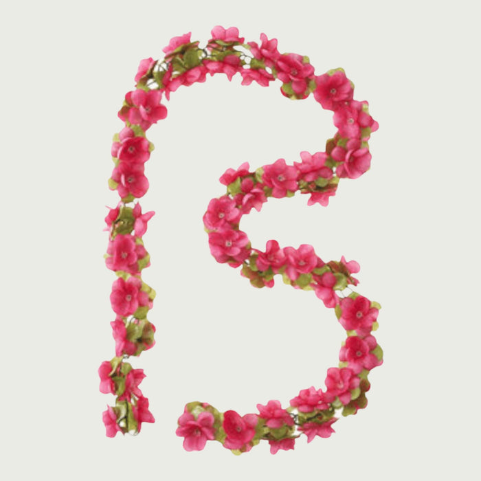 Basil Bloemenslinger 170cm (Fuchsia) - BikeFlip