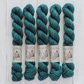 "Blue Spruce" Mini Sock Hand-dyed Yarn
