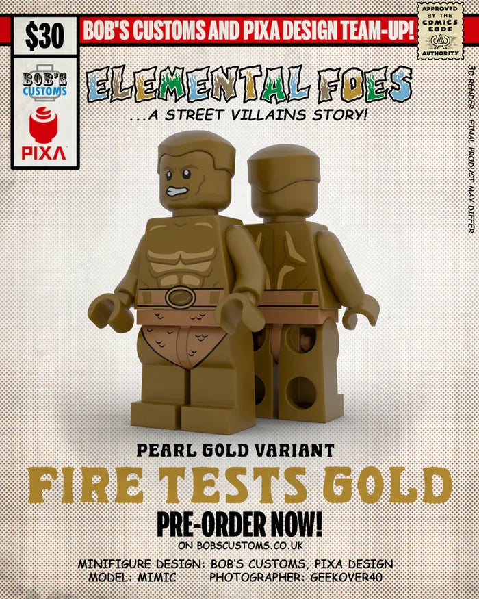 Bob's Customs/Pixa - Fire Tests Gold