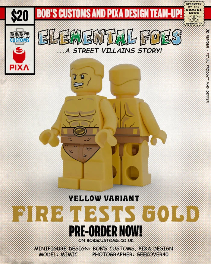 Bob's Customs/Pixa - Fire Tests Gold