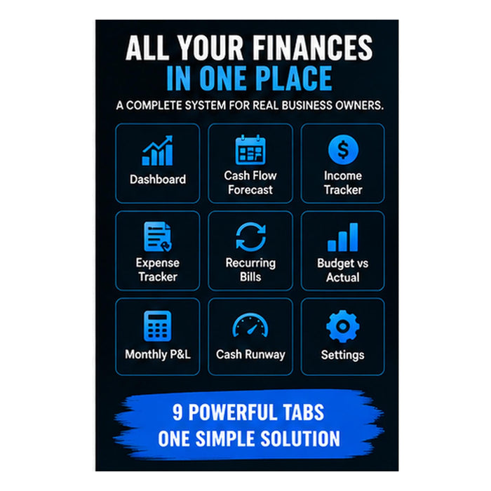 Business Expense Tracker Excel - product preview 3