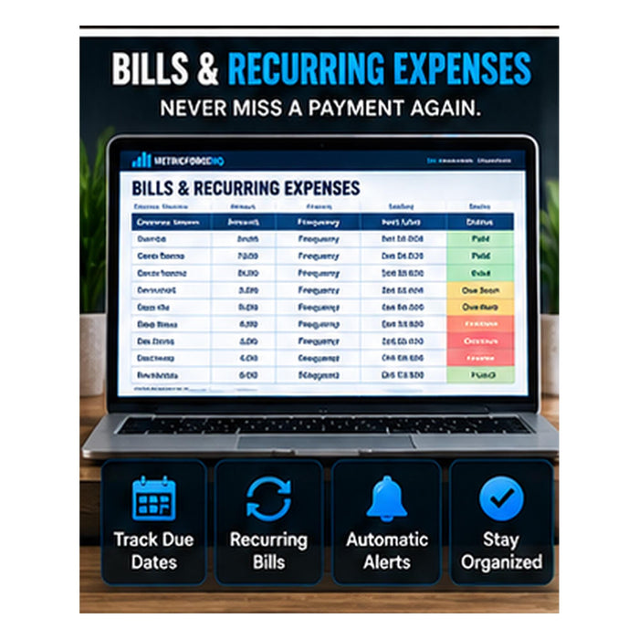 Business Expense Tracker Excel - product preview 4