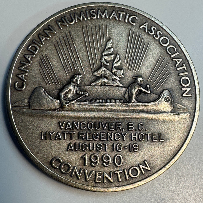 Canadian Numismatic Association 1990 Convention Medal / Jerome Remick personal token