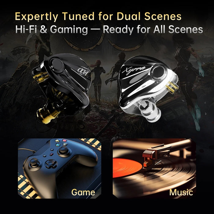 CCA Xyraa 1DD & 1BA Gaming IEM With Mic