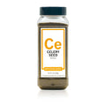 Bottle of Spiceology Celery seed, whole on a white background