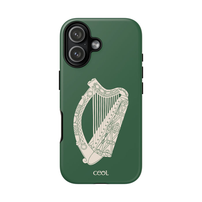 Celtic Harp Green
