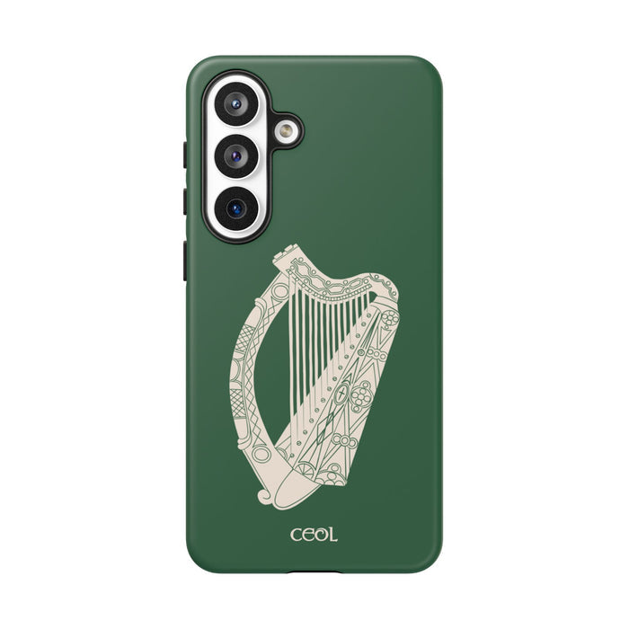 Celtic Harp Green