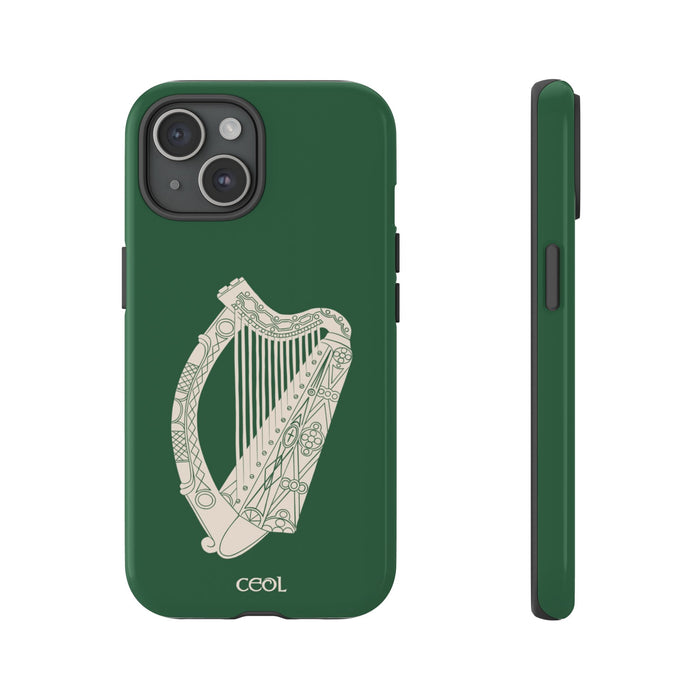Celtic Harp Green