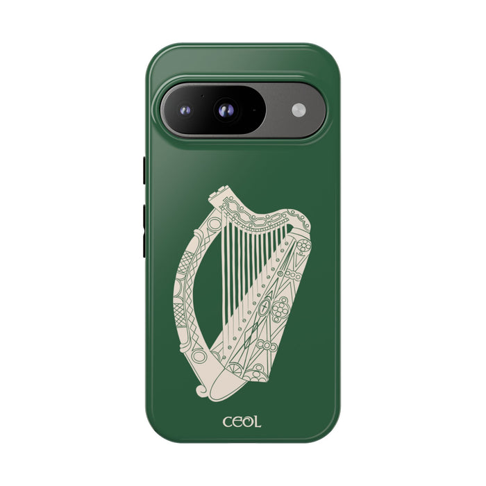Celtic Harp Green