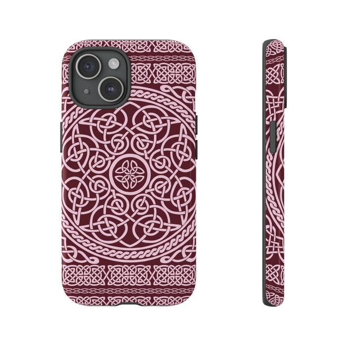 Celtic Knot Burgundy