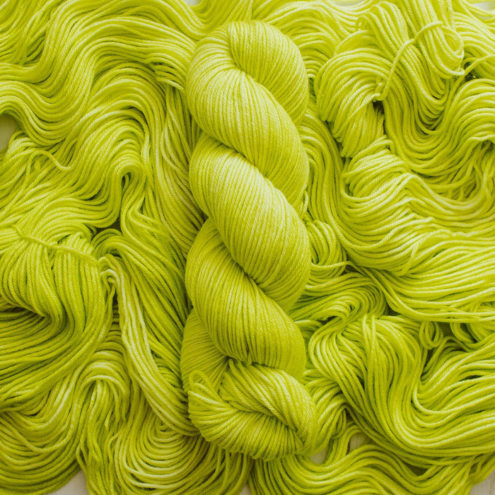 "Chartreuse" Hand-dyed Yarn