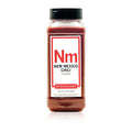 Bottle of Spiceology New Mexico Chili powder on a white background