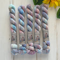 "Cloud Dancer" - Singles Fingering Mini Hand-Dyed Yarn