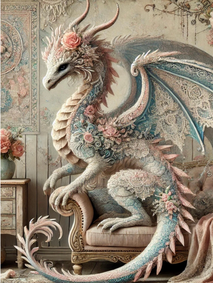 "Cloud Dancer" Hand-Dyed Yarn – Dragon Collection