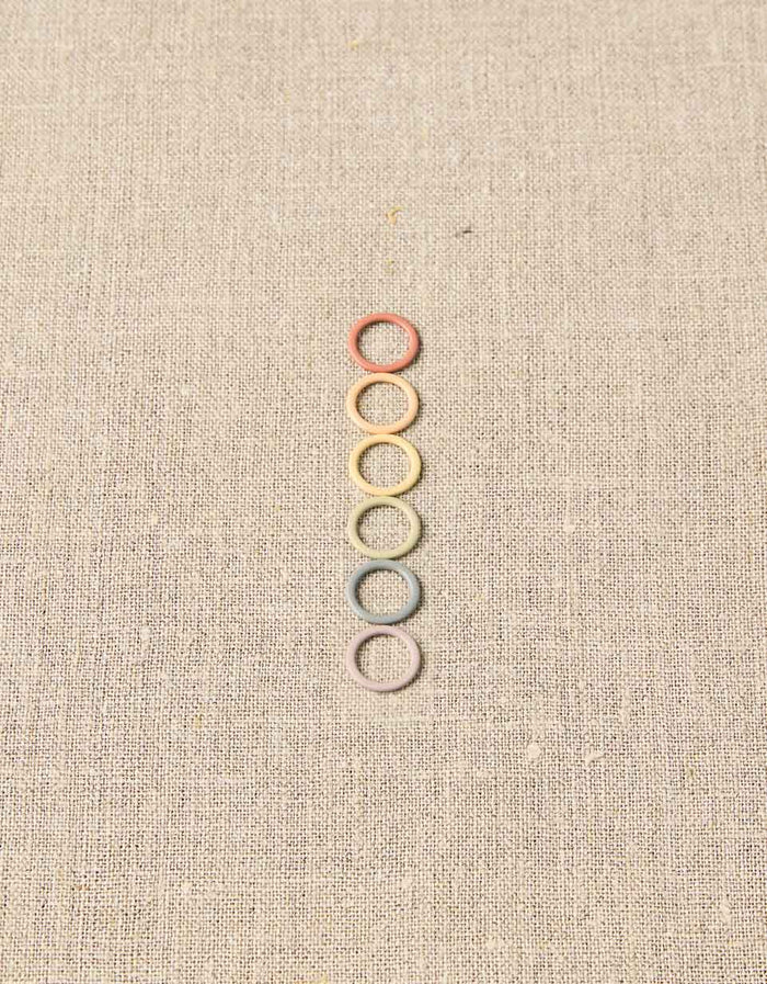 CocoKnits Ring Stitch Markers - Earth Tones